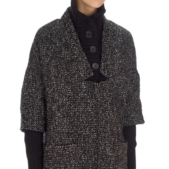 Maison Scotch winter jacket with sweater accents - Picture 3 of 10